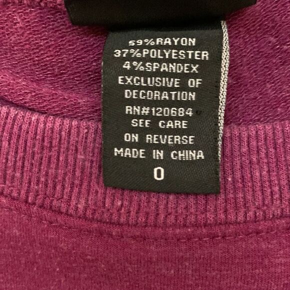 Torrid Purple Weaves on the Back Size 0(oversize) - Picture 4 of 9